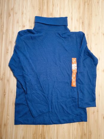 T-shirt manches longues col roulé taille 5 ans Tissaia