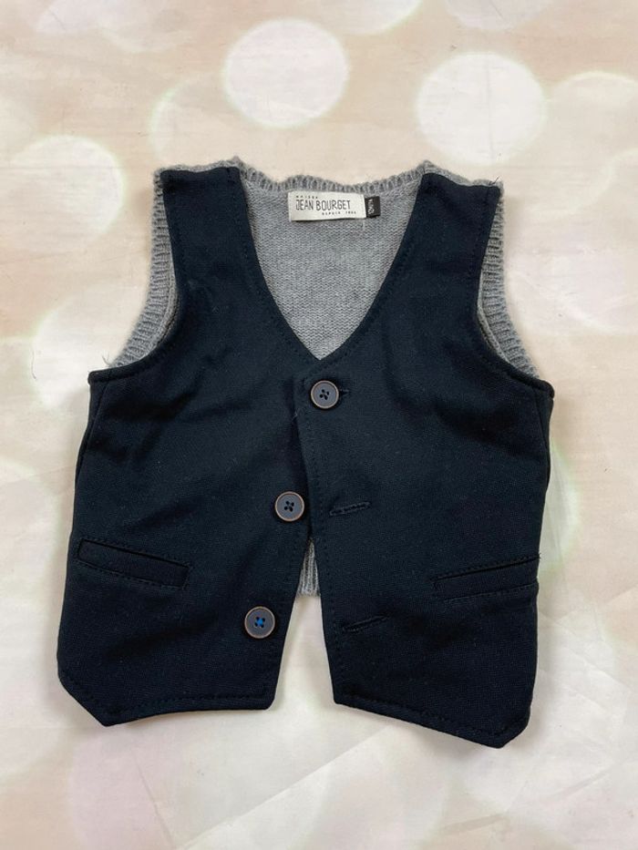 Gilet dans manches 12 mois