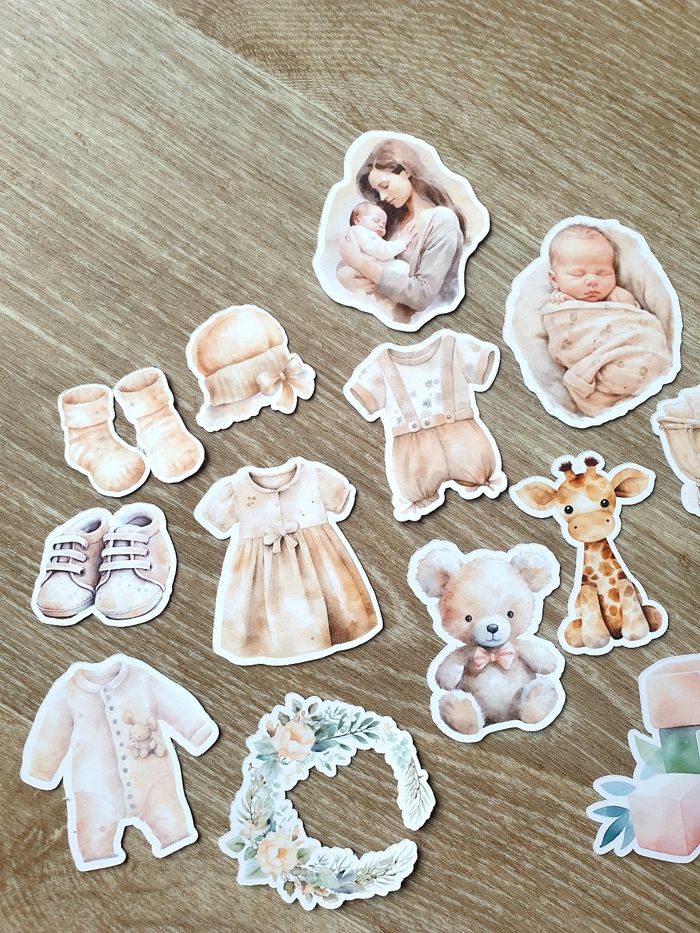 Die cut naissance scrapbooking - photo numéro 2
