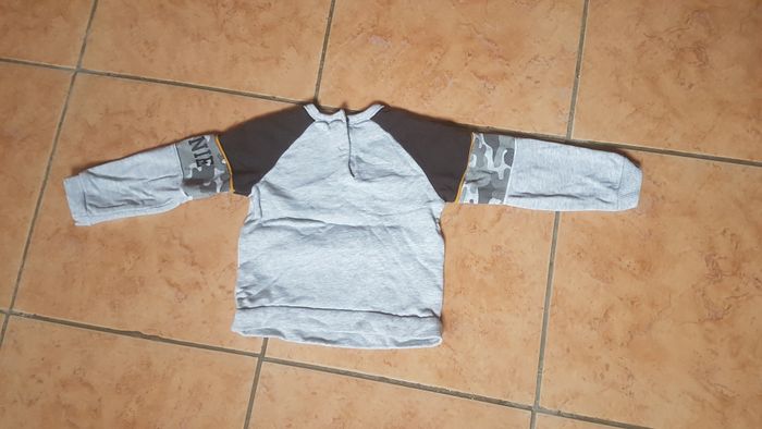 Sweat polaire garçon 2 ans gris chiné Disney - photo numéro 7