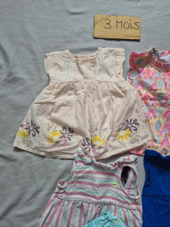 Lot bebe fille 3 mois été - photo numéro 2