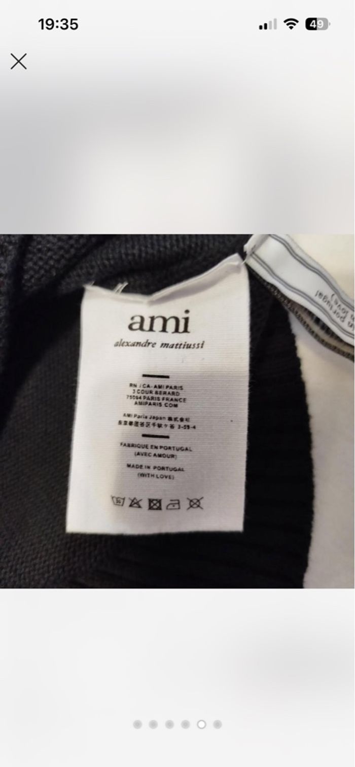 Pull Ami Paris - photo numéro 8