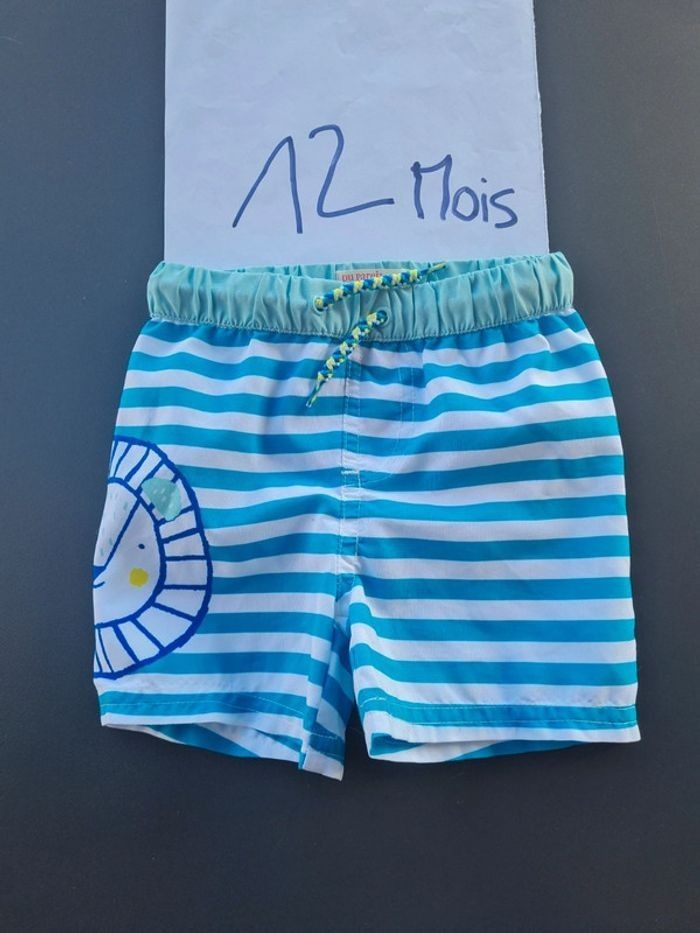 Short de bain 12mois