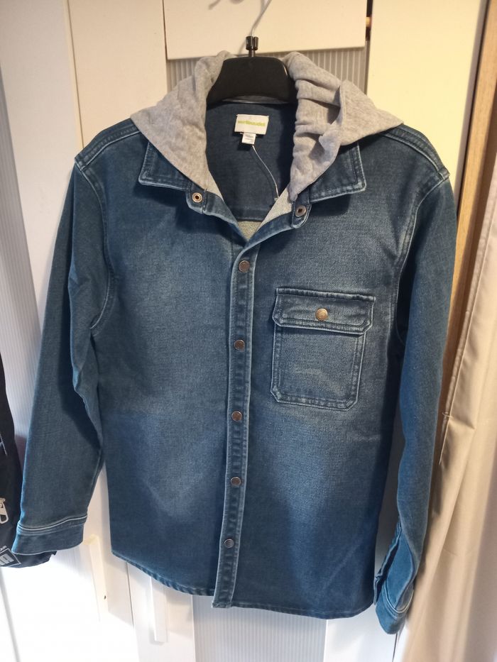 Sweat et chemise jeans garçon taille 11/12ans au choix - photo numéro 4
