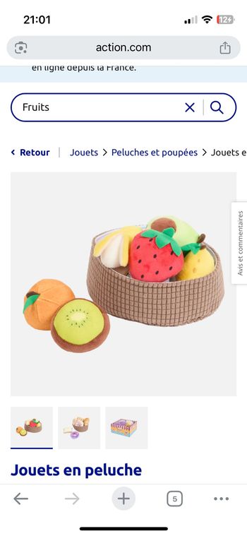 Panier fruit