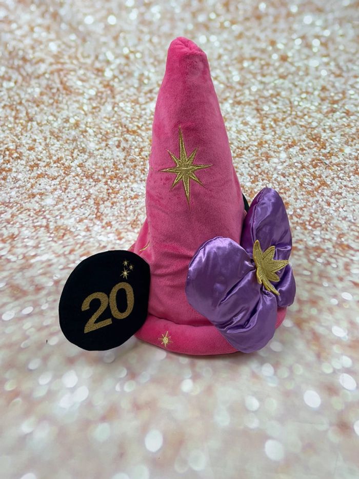 Chapeau sorcier Minnie Disneyland Paris 20e anniversaire