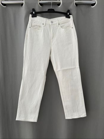 Jean blanc taille 38