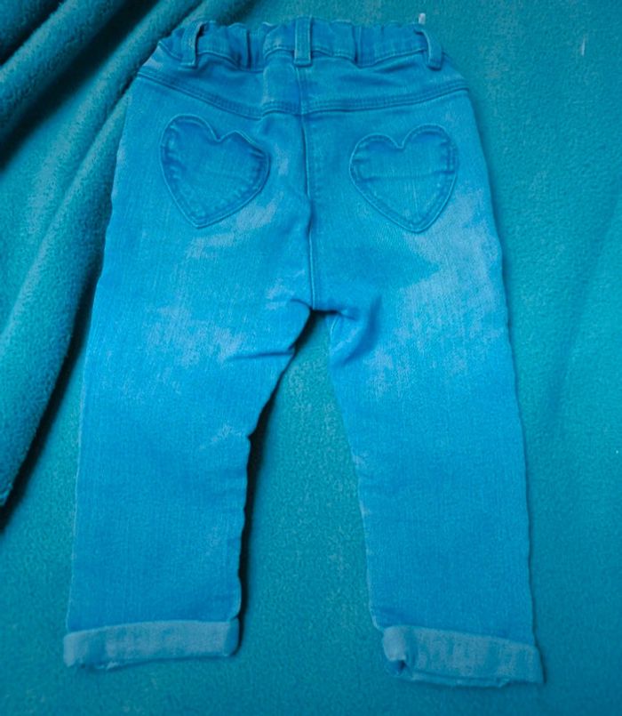 Jeans fille C&A 18 mois - photo numéro 2