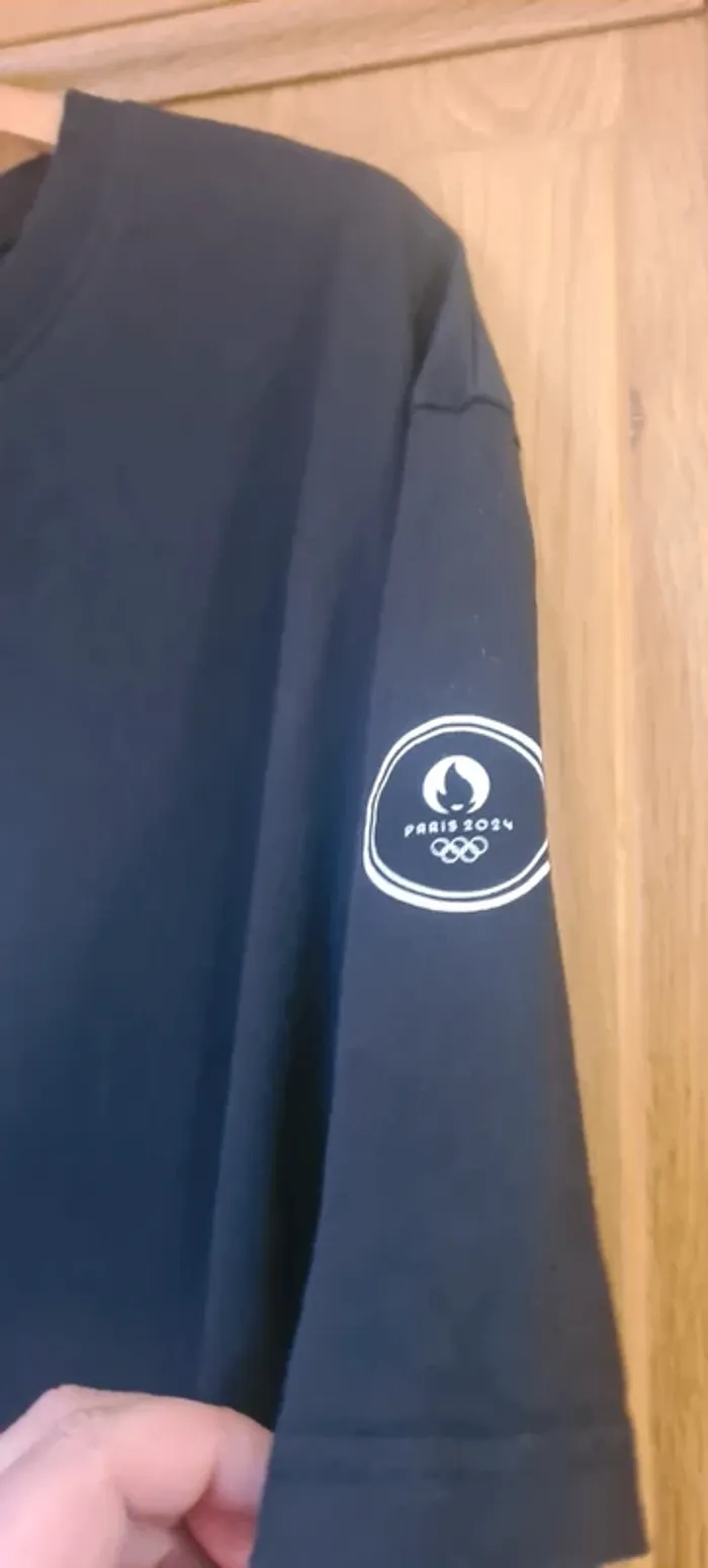 T-shirts Paris 2024 noir - photo numéro 4