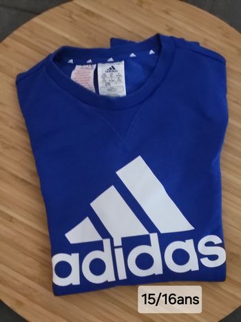 Sweat adidas 15/16ans
