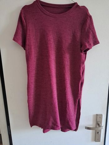 Robe pull violet