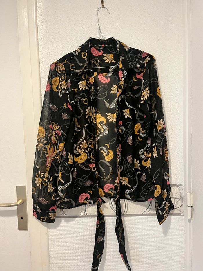 Chemise en voilage vintage