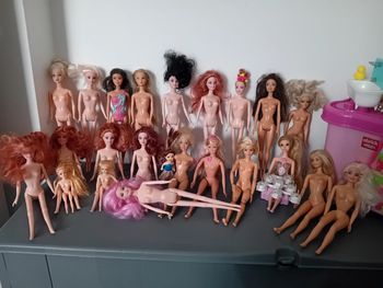 Lot de 23 poupées prix non négociable