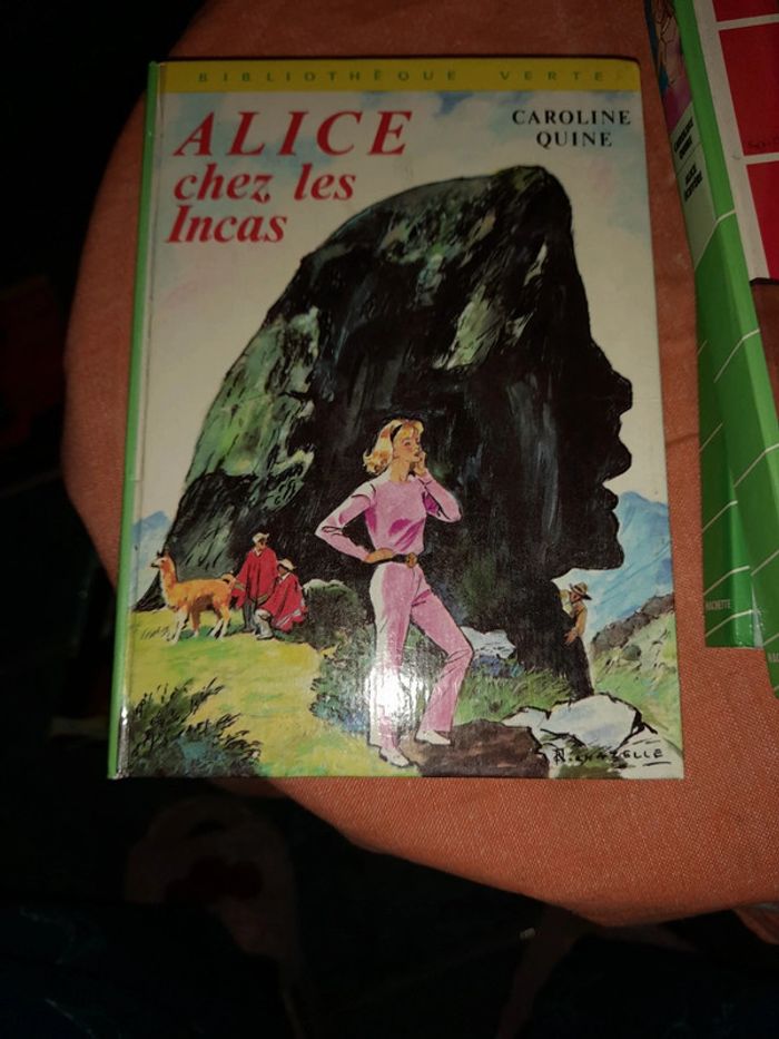 8 livres bibliothèque verte - photo numéro 3