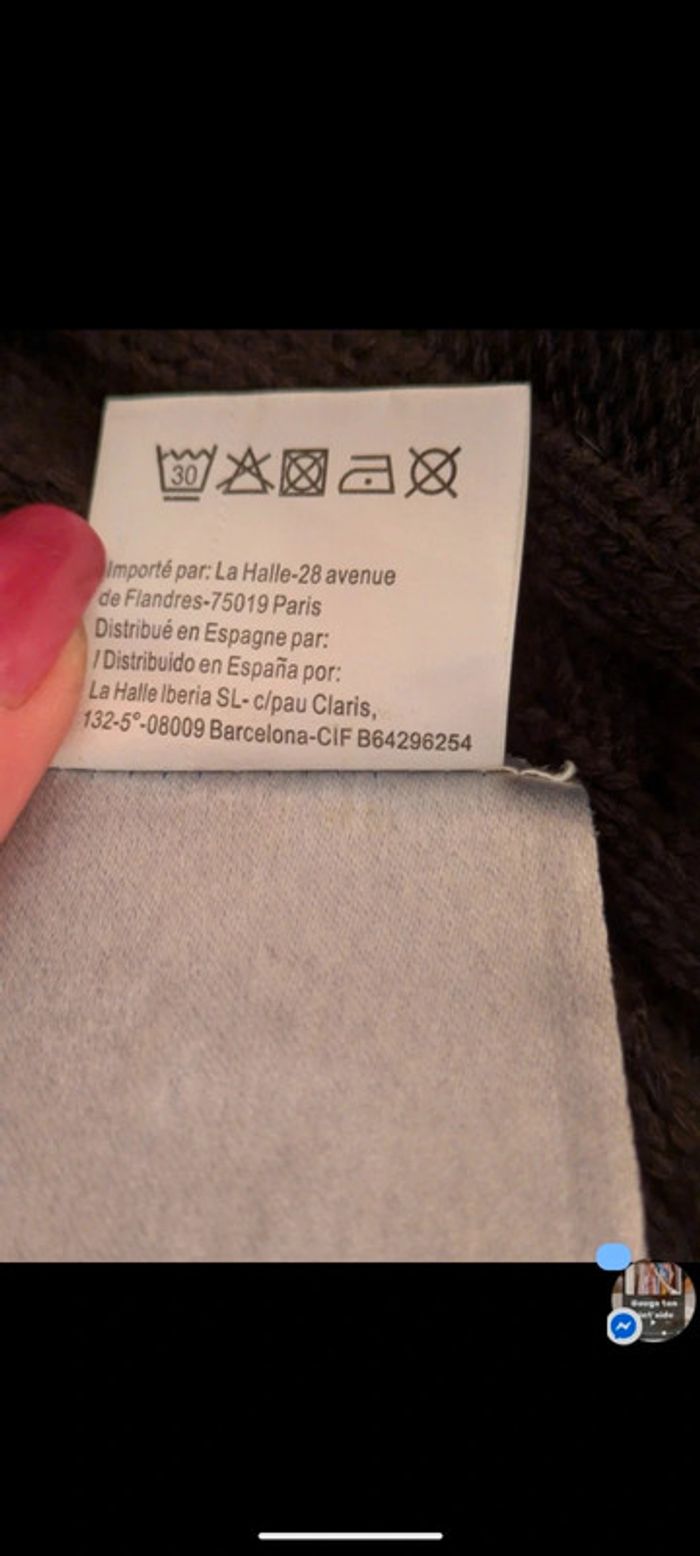 Gilet marron sans manche tout doux - photo numéro 7