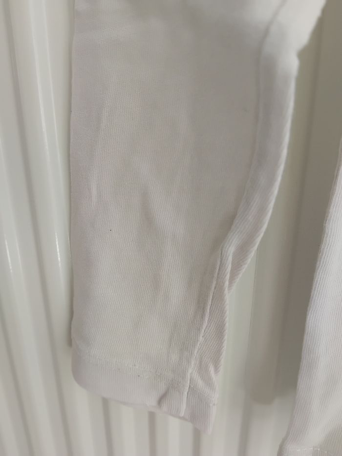 T shirt manches longues blanc gémo fille 4 ans - photo numéro 5