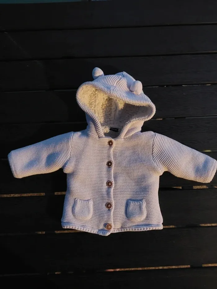 Manteau fourré 6mois