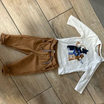 Ensemble haut et pantalon 12 mois Obaïbi
