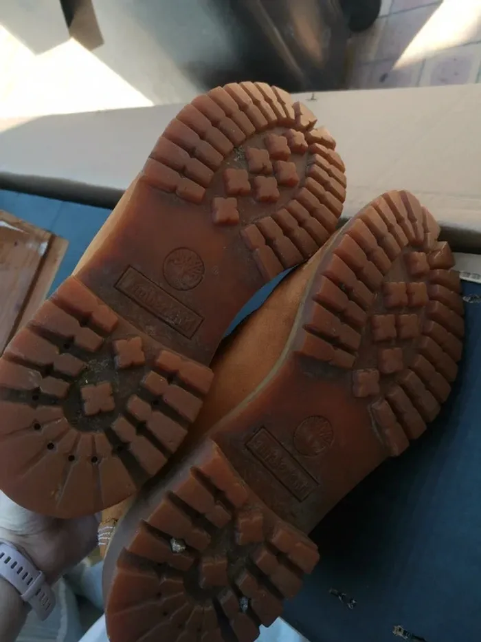 Bottines Timberland Homme Taille 42 - Marron Moutarde - photo numéro 9