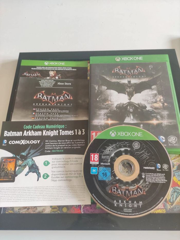 Lot batman Arkham knight et Batman telltale Games Xbox One - photo numéro 2