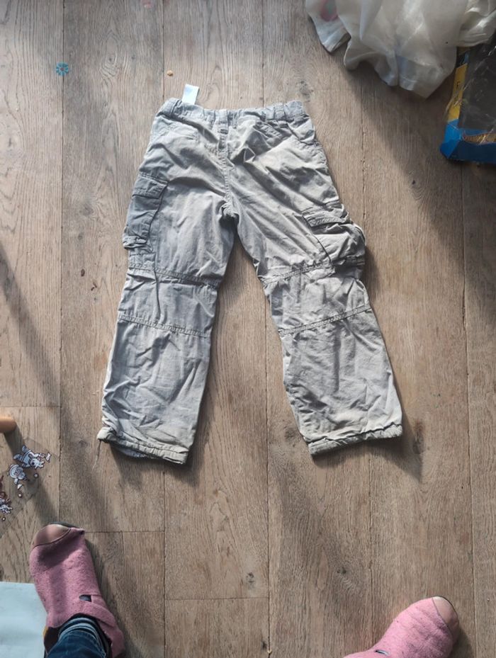 Pantalon façon treillis tôt compte fais - photo numéro 4