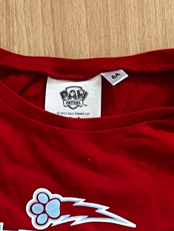 T shirt à manches Pat patrouille T 6ans - photo numéro 3