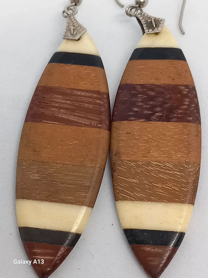 Boucles d'oreilles africaines - photo numéro 2