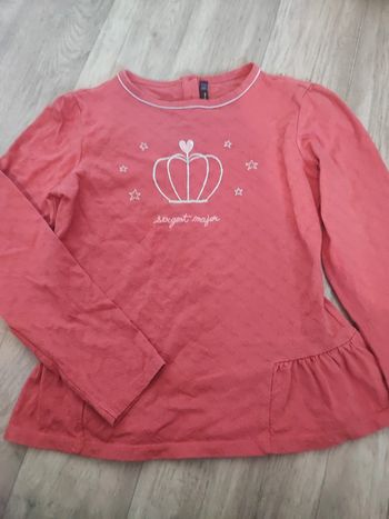 Tshirt manches longues 14 ans a froufrous