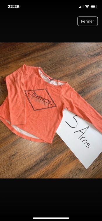 Pull fin corail