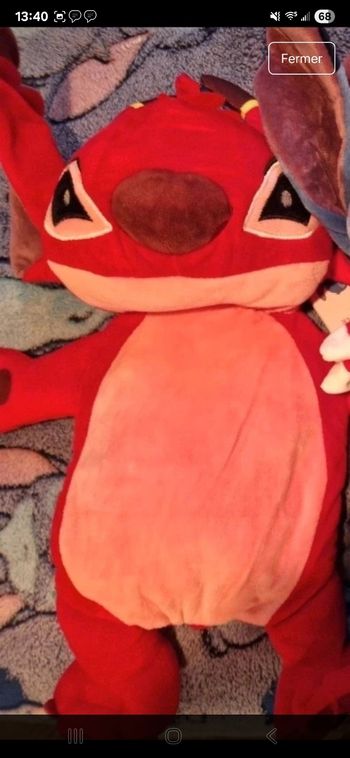 Bouillotte leroy de Stitch