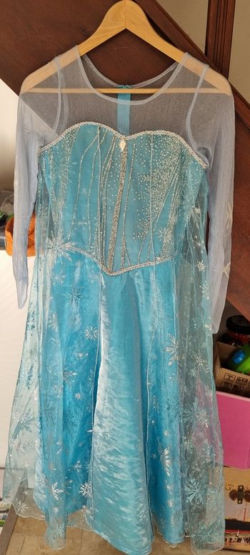 Deguisement  robe Elsa la reine des Neiges
