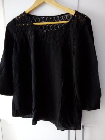 Blouse Naf Naf taille 38 noire