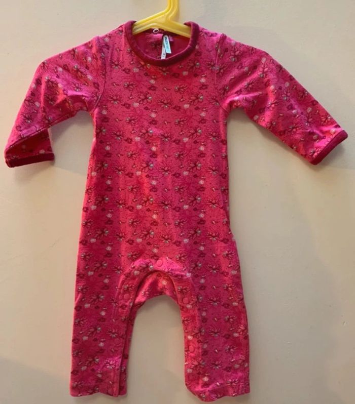 Combinaison Robe Orchestra Rose Foncé 6 Mois - photo numéro 6