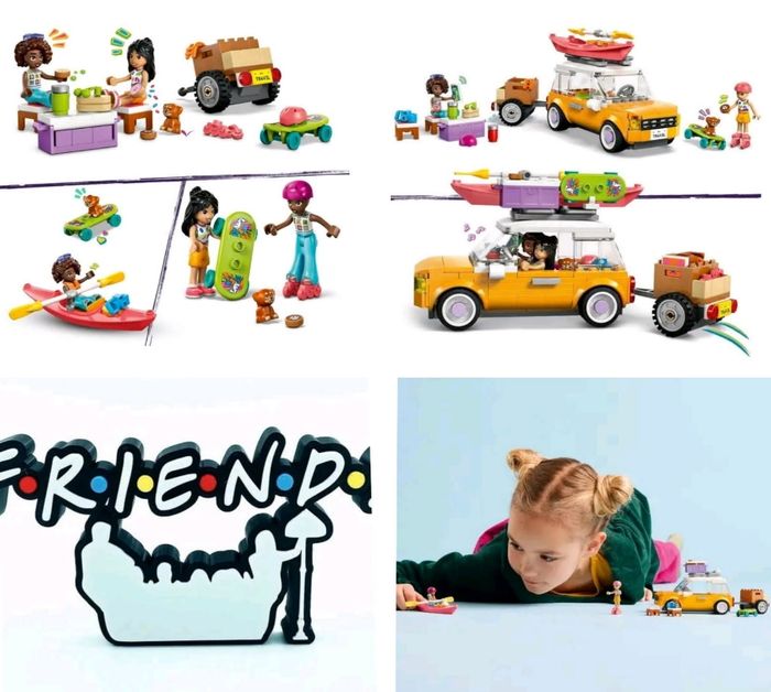 Lego Friends le voyage en voiture entre amies - photo numéro 2