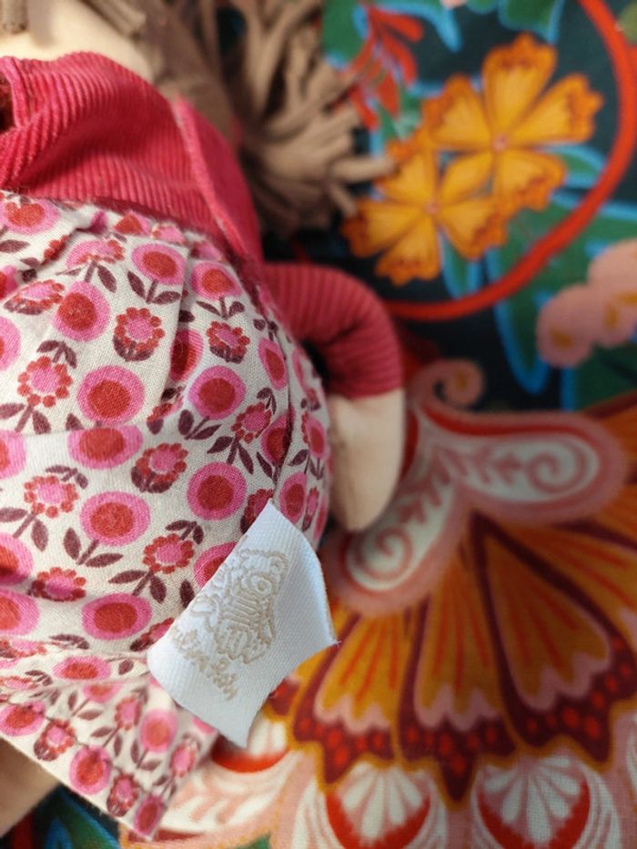 Moulin Roty - Ma poupée Lilirose brune fleur - photo numéro 4