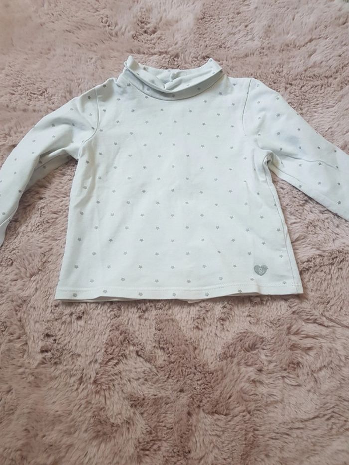 Sous pull fille 9 mois
