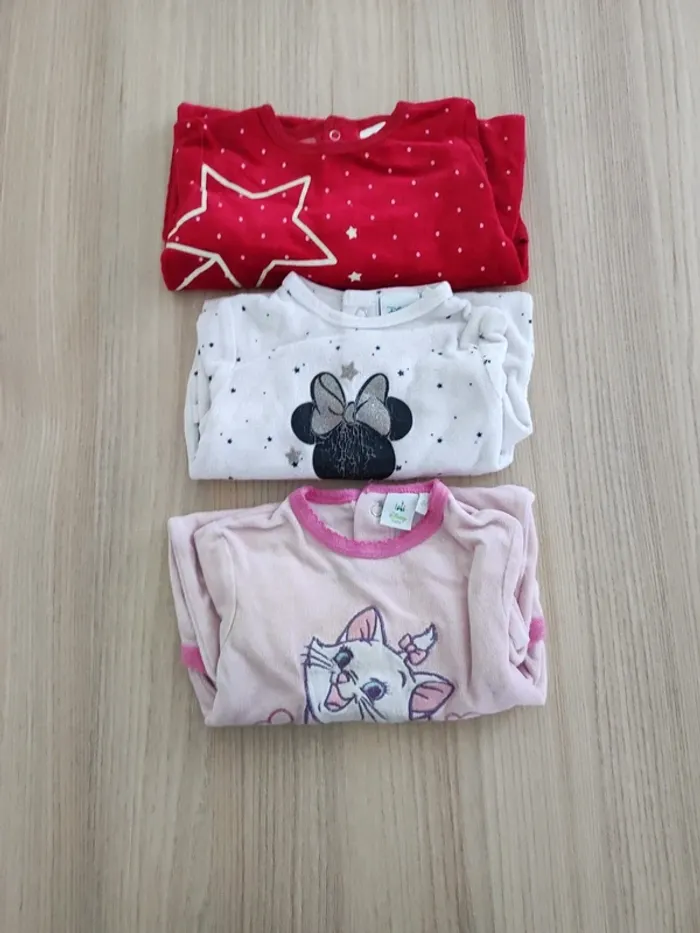 Lot 3 pyjamas 3 mois