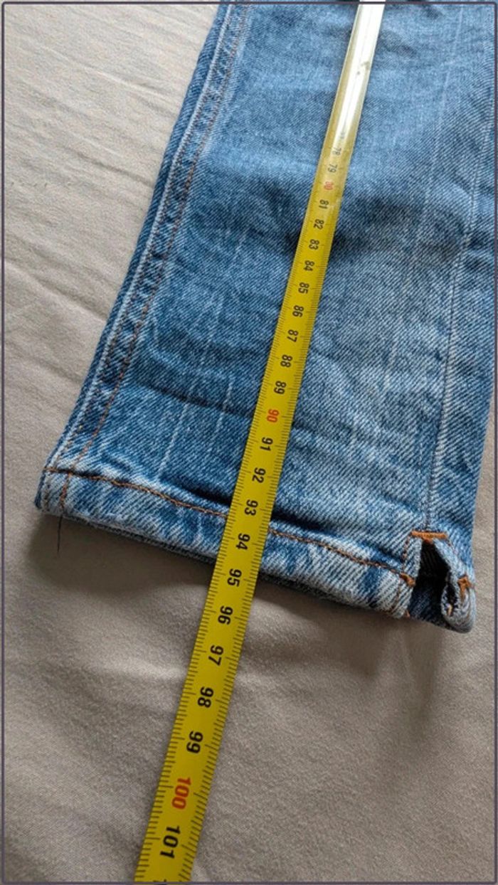 Jean Zara taille 38 femme bleu skinny - photo numéro 7