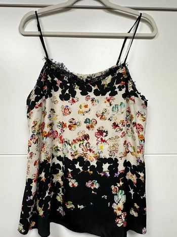 Débardeur à fleurs