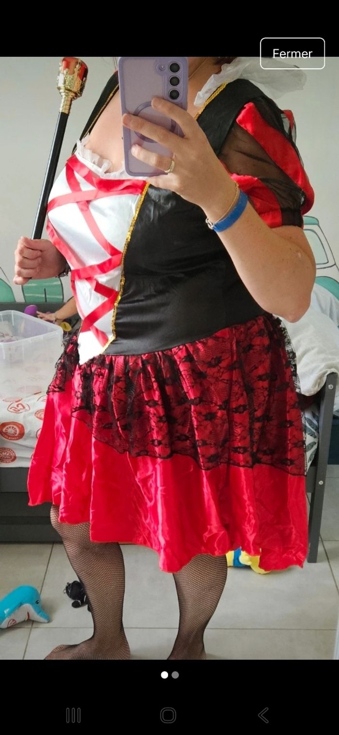 Deguisement reine des cœurs