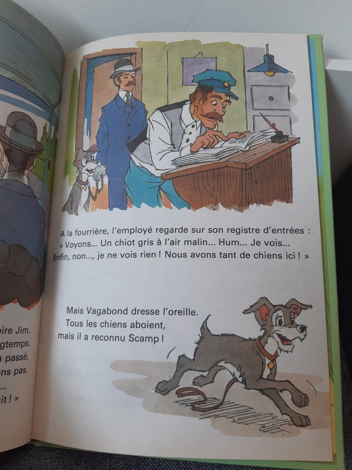 Livre + courrier  Disney vintage 1986 : Scamp tel père, tel fils, Club Mickey - photo numéro 9