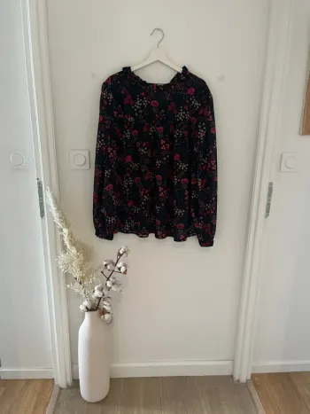 Chemise fleurie