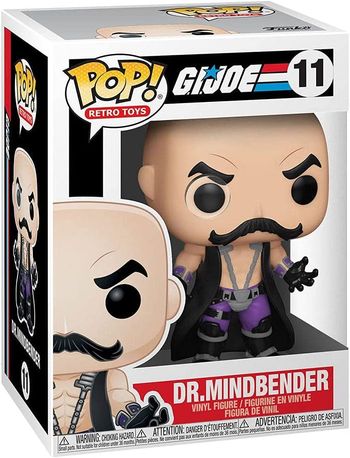 FUNKO POP figurine G.I. JOE- Dr. Mindbender N° 11