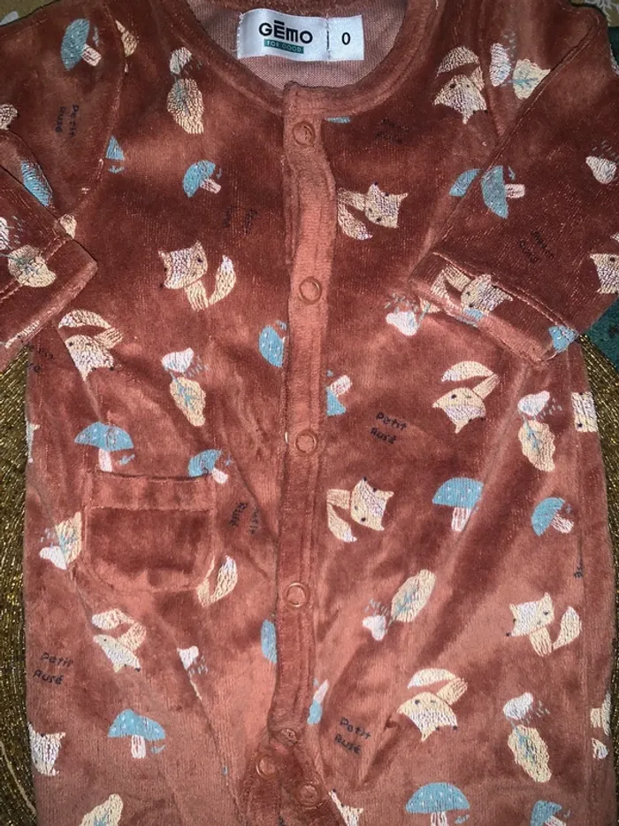 Pyjama 0m naissance gémo - photo numéro 3