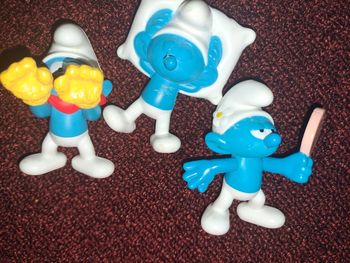 Lot de 3 schtroumpfs