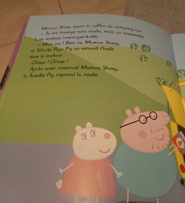 Livre Peppa pig peppa part en en camping - photo numéro 5