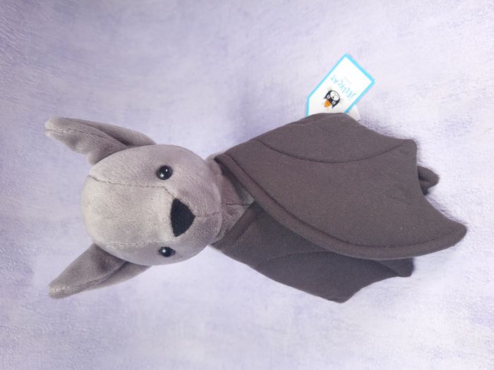 peluche Jellycat retired Wrapabat Brown BAT3BEN Halloween collection - photo numéro 7