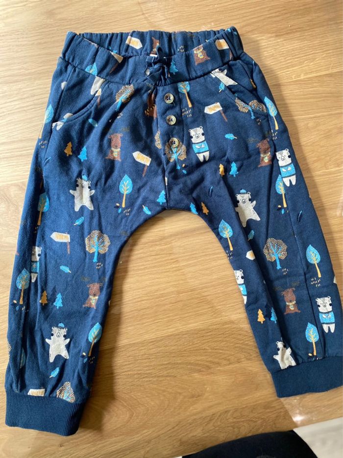 Ensemble pantalon + t-shirt 24 mois mots d’enfants - photo numéro 3