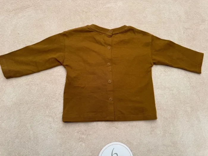 Pull à manches longues • vertbaudet • taille 6 mois - photo numéro 4