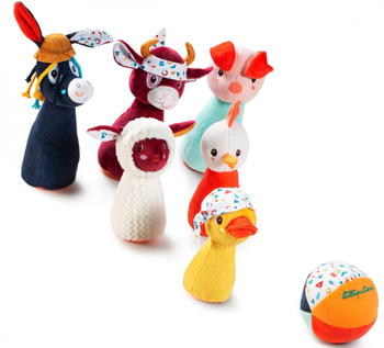 JEU DE QUILLES LILIPUTIENS ANIMAUX DE LA FERME